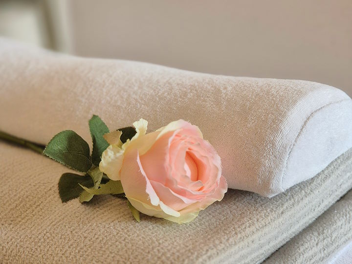 Handtücher mit Rose